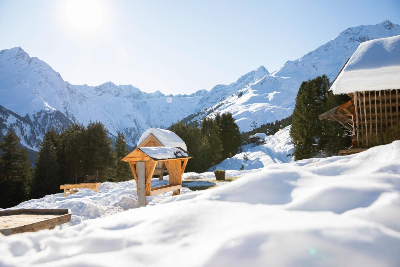 Alpengasthof Praxmar Sankt Sigmund im Sellrain Bagian luar foto