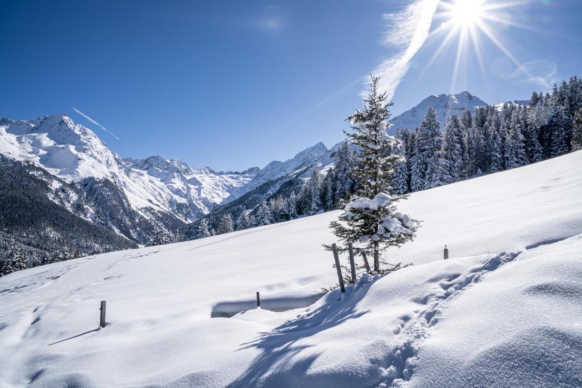Alpengasthof Praxmar Sankt Sigmund im Sellrain Bagian luar foto
