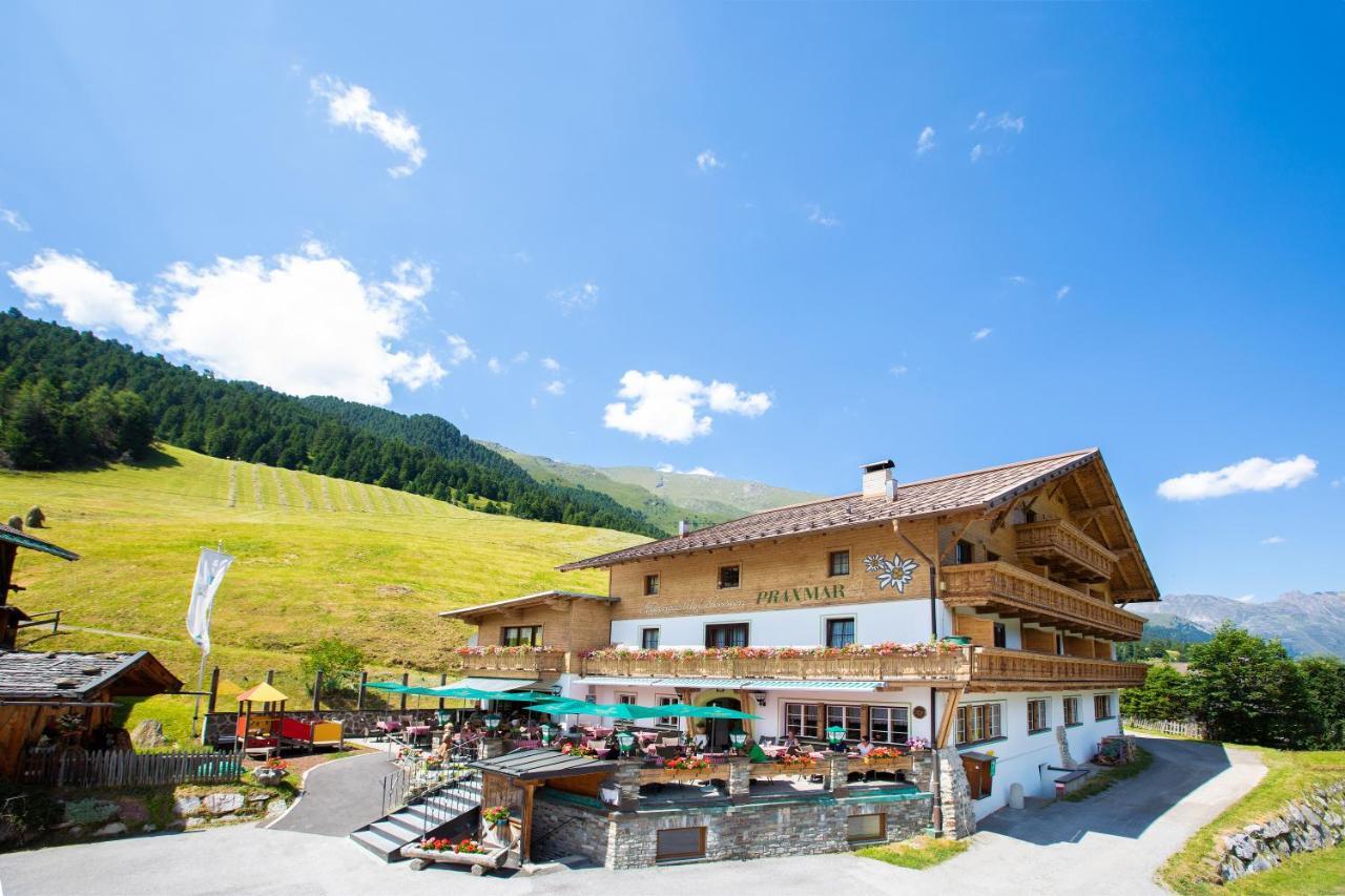 Alpengasthof Praxmar Sankt Sigmund im Sellrain Bagian luar foto